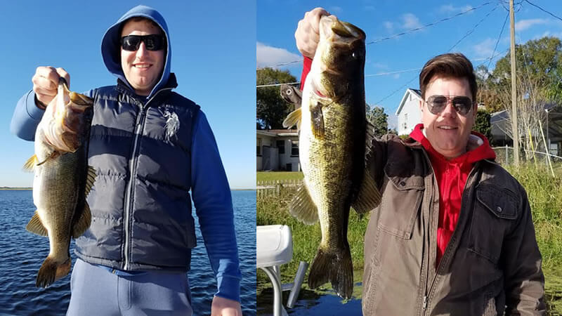 Cold In Central Florida But the Bass Don’t Seem To Mind