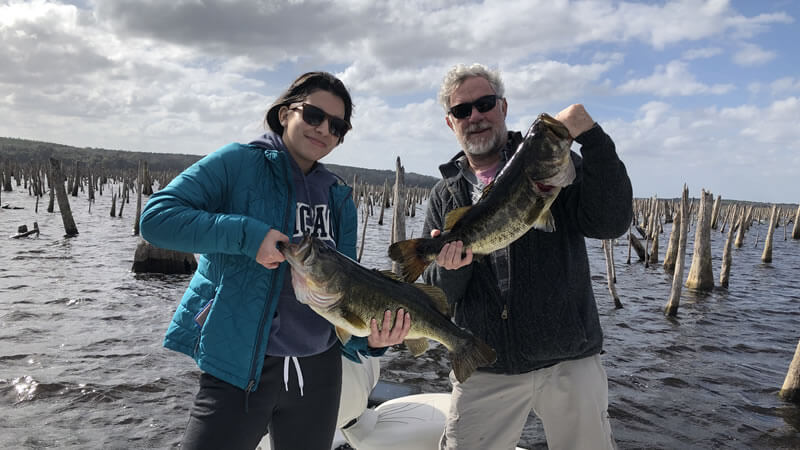 Rodman Reservoir Bass Fishing During Drawdown - bass fishing excursions