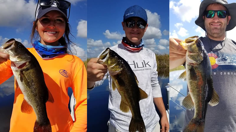 November Everglades Bass Fishing Charters in South Florida