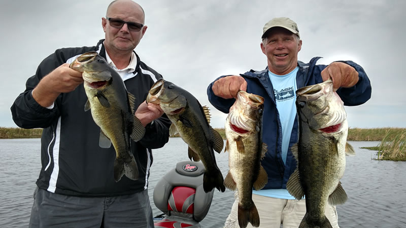 Lake Okeechobee Outside Edge Fishing Charters for Largemouth Bass