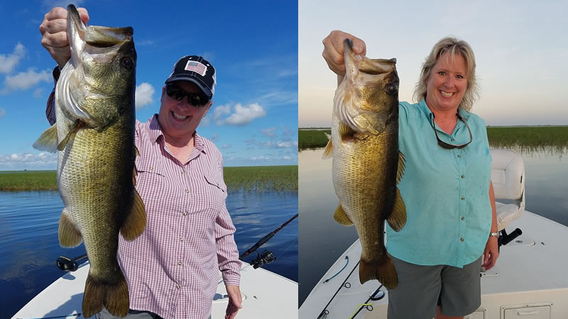 Super Strong Bass Fishing Charter on Lake Okeechobee