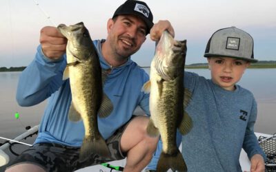 Family Lake Toho Fishing for Central Florida Largemouth Bass
