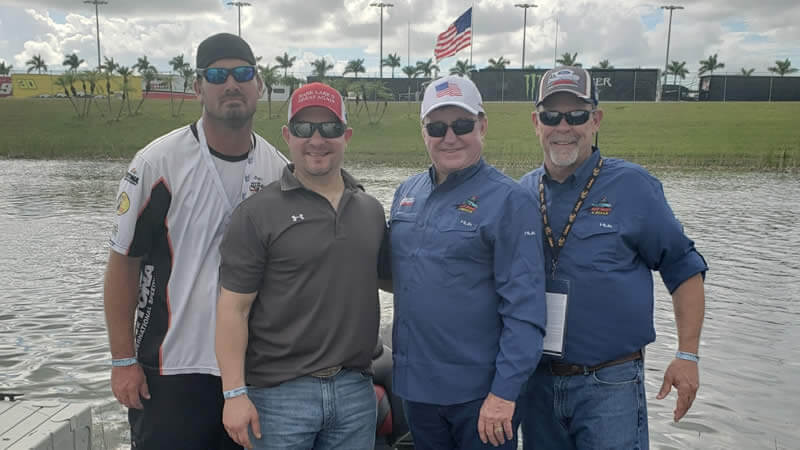 Wayne with Richard Childress
