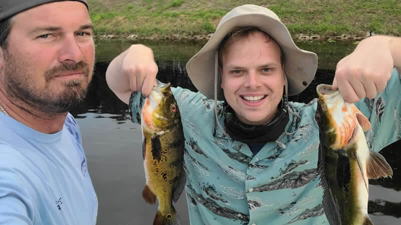 Wayne Customer Peacock bass fishing