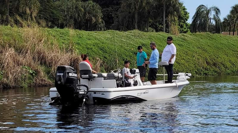 Boat with Clients