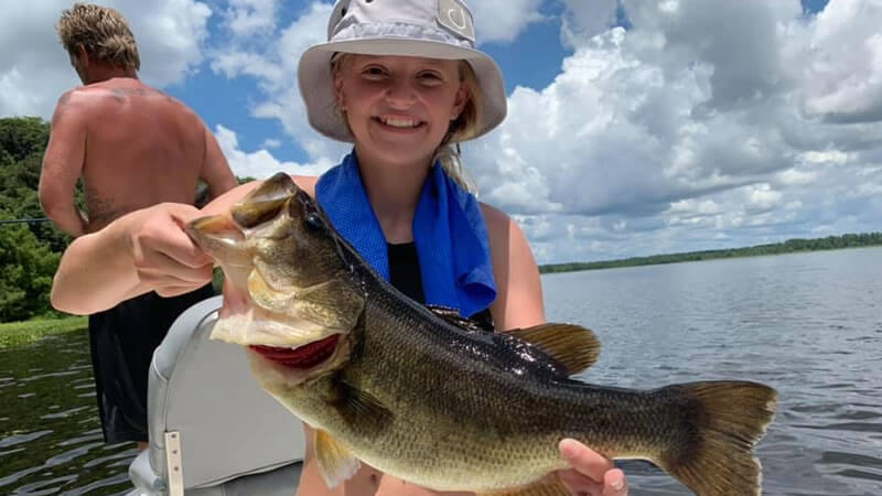 Summer Rodman Reservoir Fishing