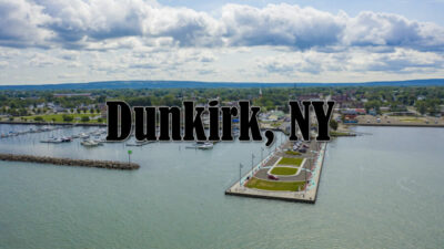 serene lake with diverse fish species in Dunkirk, NY