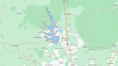 Lake Conroe a Possum Kingdom lake and consider one of the best lakes in Texas 