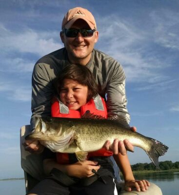 Out On Lake Toho Bass Fishing With Capt Steve