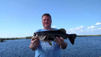 Christmas present for him on Lake Okeechobee