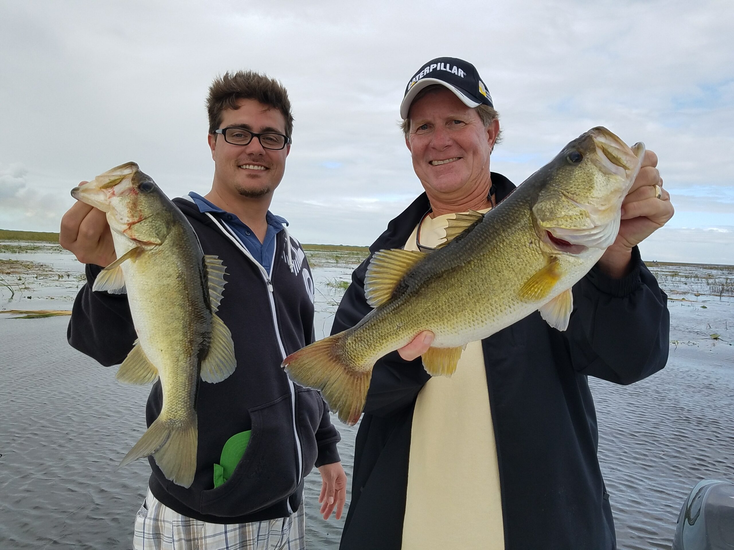 Okeechobee bass fishing