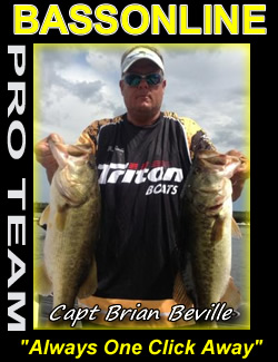 ブライアンBevilleB湖オケチョビー釣りガイドshing guides Brian Beville fsihing guide