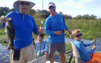 Bass Fishing Trip Out On The St Johns River