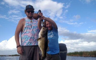 Calvin Laid into a Beautiful Personal Best 7 Pound Trophy Bass