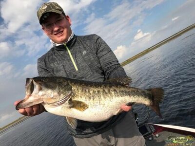 Adam Caught all Time Personal BEST 9 pounds 6 ounces on Okeechobee 5