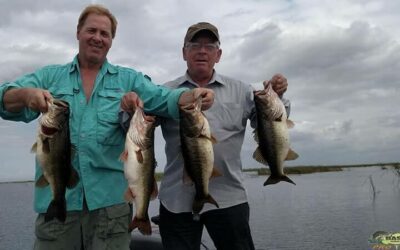 Bass Fishing On The South End of Lake Okeechobee With Capt Brian