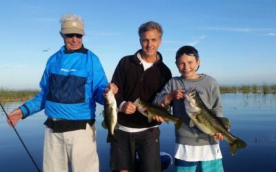 Three Generations Largemouth Bass Fishing Belle Glade