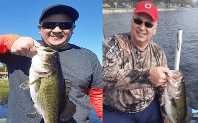 Late January Offshore Fishing- Lake Toho Largemouth Bass