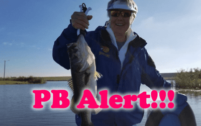 First Timer Catches Her PB on Lake Okeechobee-Largemouth Bass Fishing