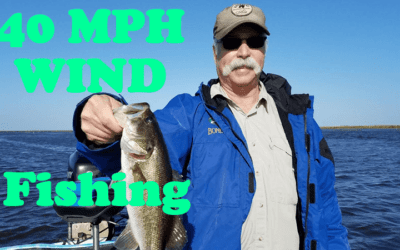 Strong Winds Seize Lake Okeechobee-Largemouth Bass Fishing