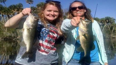 Daytona Beach Fishing on St Johns River where Combination License is needed