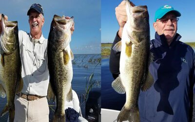 Trophy Bass Caught On The South Side Of Lake Okeechobee