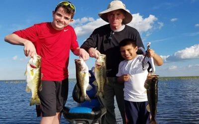 Family Bass Fishing Charter out on Lake Okeechobee