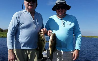 Long Time Friends Bass Fishing On Lake Okeechobee