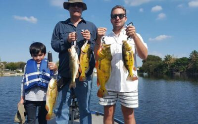 Panama Natives Go Miami Florida Peacock Bass Fishing