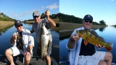 Close Friends Peacock Bass Fish Lake Ida- Palm Beach County