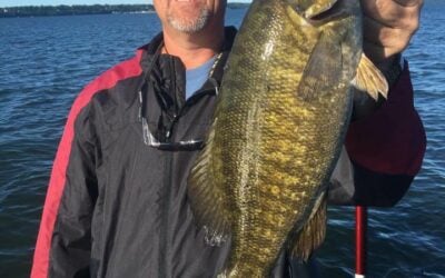 Andy and Frank from the Carolinas cash in on smallmouth bass