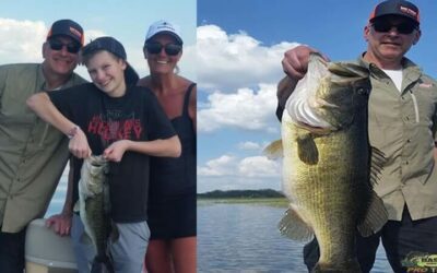 Lake Toho Family Fishing Monster Largemouth Bass