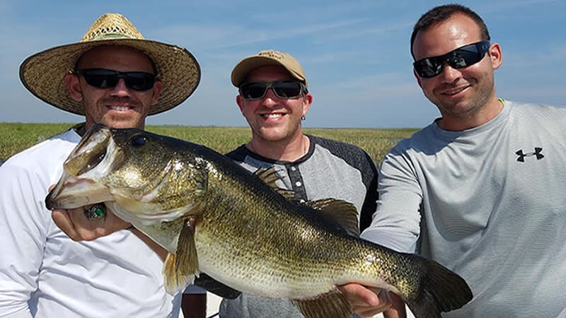 Florida Big Bass Fishing Lake Okeechobee