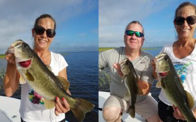 Beautiful Weather Bass Fishing Charter