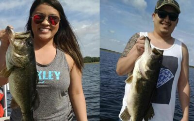 Double Personal Best Bass Fishing