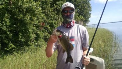 A various fishing techniques for catching largemouth bass. A various fishing techniques for catching largemouth bass.