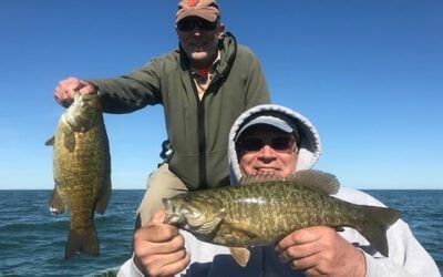 Spinner Bait Smallmouth Bass Trip on Lake Erie