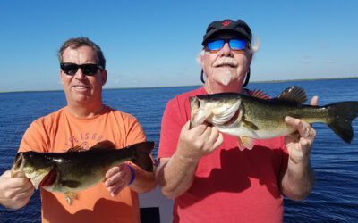 Big Numbers Catching Lake Okeechobee Bass on Two Day Fishing Excursion