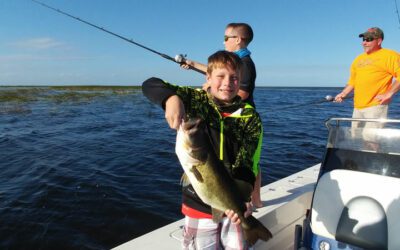 Florida Fishing Lake Okeechobee on a Clewiston Bass Trip