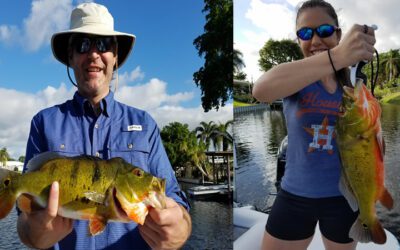 First Peacock Bass Trip in Palm Beach County, Florida