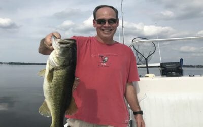 Quality Bass on the Butler Chain while Florida Fishing Pepper Grass