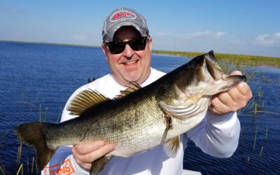 Florida Afternoon Bass Fishing on Lake Okeechobee