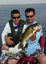 Orlando fishing on Lake Toho