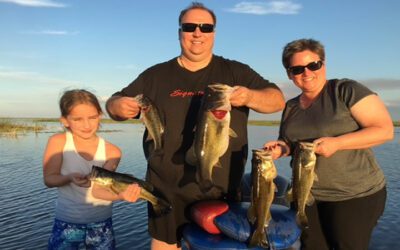 Florida Double Bass Fishing on Lake Okeechobee