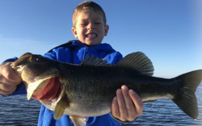 Sheltered Bass Fishing in Kissimmee Florida with Captain John Leech