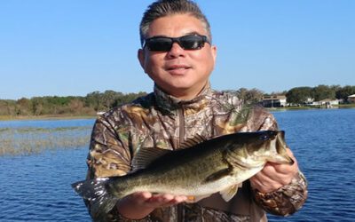 Cold Front Toho Fishing in Central Florida for Largemouth Bass