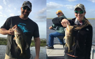 Birthday Florida Fishing Trip on Lake Okeechobee Catching Largemouth