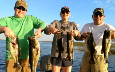 Florida Vacation Fishing Trip on Lake Okeechobee for Largemouth Bass