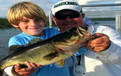 Three Generations Florida Fishing while catching Lake Okeechobee Bass