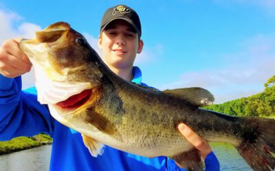 Vacation Big Bass Fishing in Palm Beach County on Lake Ida